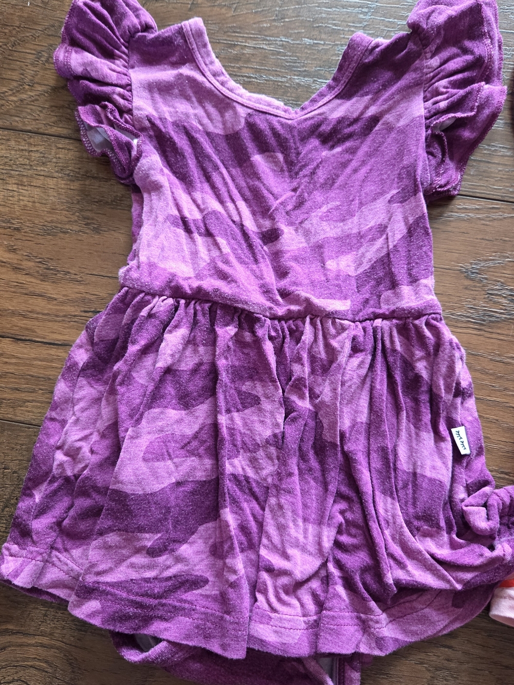 Little Sleepies Flutter Twirl Bodysuit Dress